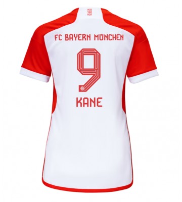 Bayern Munich Harry Kane #9 Koszulka Podstawowych Kobiety 2023-24 Krótki Rękaw